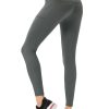 2 Pieces Zipper Yoga Suits Fitness Paded Crop Tank Top Tennis Multi Pocket Leggings Golf Sets