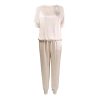 2021 Casual Fashion Sports Running Sweatshirt Pants Two-piece Suit Women