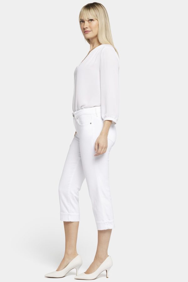 Women's Marilyn Straight Cuff Cropped Slimming Jeans
