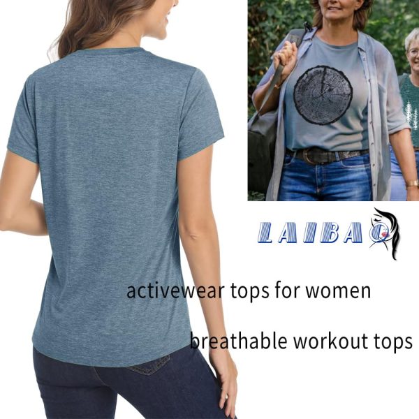 Funny Graphic Women Skinny Pine Tree Shirt Summer Hiking Camping Athletic Tees Nature Casual Comfy Clothes