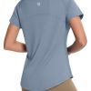 Workout Tops for Women Loose Fit Breathable Activewear Cool Quick Dry Gym Athletic Tee Top