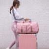 HBJWOV Dry and Wet Separation Women's Swimming Fitness bag Can Be Set Rod Luggage Large Capacity Leisure Yoga bag Travel bag