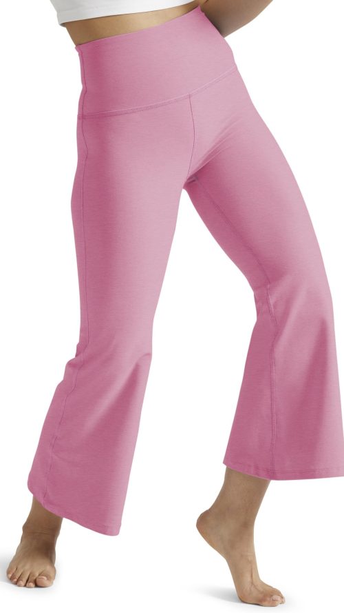 Spacedye Retro Cropped Pants for Women Offers Pull-On Style, Elasticized Waistband and Cropped Silhouette