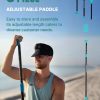 Inflatable Stand Up Paddle Board with SUP Accessories, Anti-Slip EVA Deck, 10’6’’ Inflatable Paddle Boards for Adults & Youth of