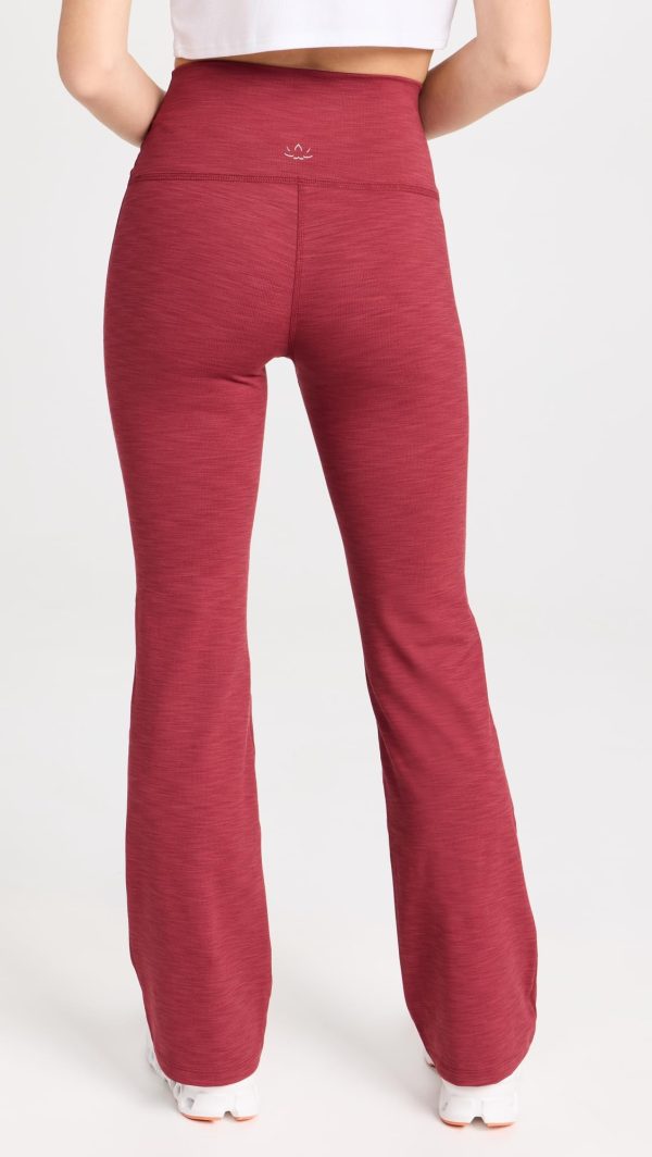 Women's Heather Rib High Waisted Practice Pants