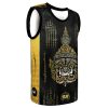 Tank Top Muay Thai Boxing Vest Top Workout Shirt Sleeveless Gym Fitness Training