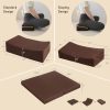 Meditation Cushion - Floor Pillow for Adults - Floor Seating & Meditation Pillow - Yoga Bolster with Washable Cover - High