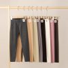 8 Pack Girls Leggings Yoga Pants for Girls Full Length Stretchy Pants Toddler Girl Solid Basic Leggings
