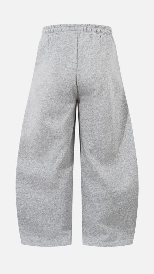 Wide Leg Sweatpants Womens Wrinkle Barrel Sweatpants Casual Athletic Baggy Lounge Pants
