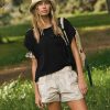 Women Short Sleeve Workout Shirts Open Back Tops Casual Yoga Y2k Athletic Gym Slouchy Crop Running Tees