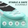 11' Premium Stand Up Paddle Board, Yoga Board with Durable SUP Accessories & Carry Bag | Wide Stance, Surf Control, Non-Slip
