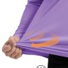 Men's Long Sleeve Athletic Shirts 1/4 Pullover Zip Sun Protection Rash Guard UPF 50+ Outdoor Running T-Shirts