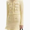 Women's Grid Print Skirt Set - Round Neck Long Sleeve Top & High Waist Mini Skirt