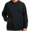 Mens Fleece Hoodies Basic Casual Hooded Sweatshirts Long Sleeve Pullover Workout Tops with Pocket