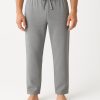 Men's 6 Pack 100% Cotton Jersey Knit Yoga Lounge & Sleep Pajama Pants