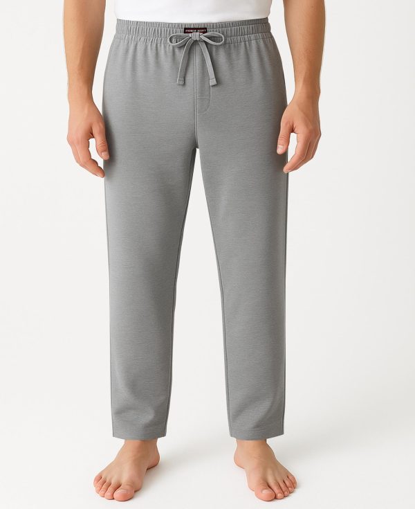 Men's 6 Pack 100% Cotton Jersey Knit Yoga Lounge & Sleep Pajama Pants