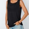 Womens Loose Fit Casual Flowy Tank Tops Trendy Sleeveless Summer Tops Clothing Outfits 2025