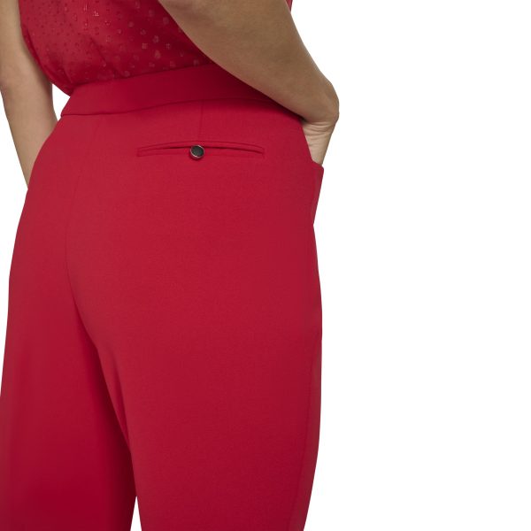 Straight-Leg Classic Business Casual Pants for Women