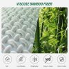 Bamboo Viscose Ankle Socks: No Show Low Cut Socks for Men Women Breathable Athletic Running Workout 6 Pairs