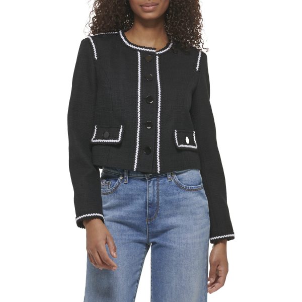 Women's Tweed Long Sleeve Everyday Fashion Sport Jacket