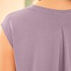 Modal Soft Sleeveless Shirts for Women Crew Neck Yoga Tee Summer Flowy Workout Tank Tops